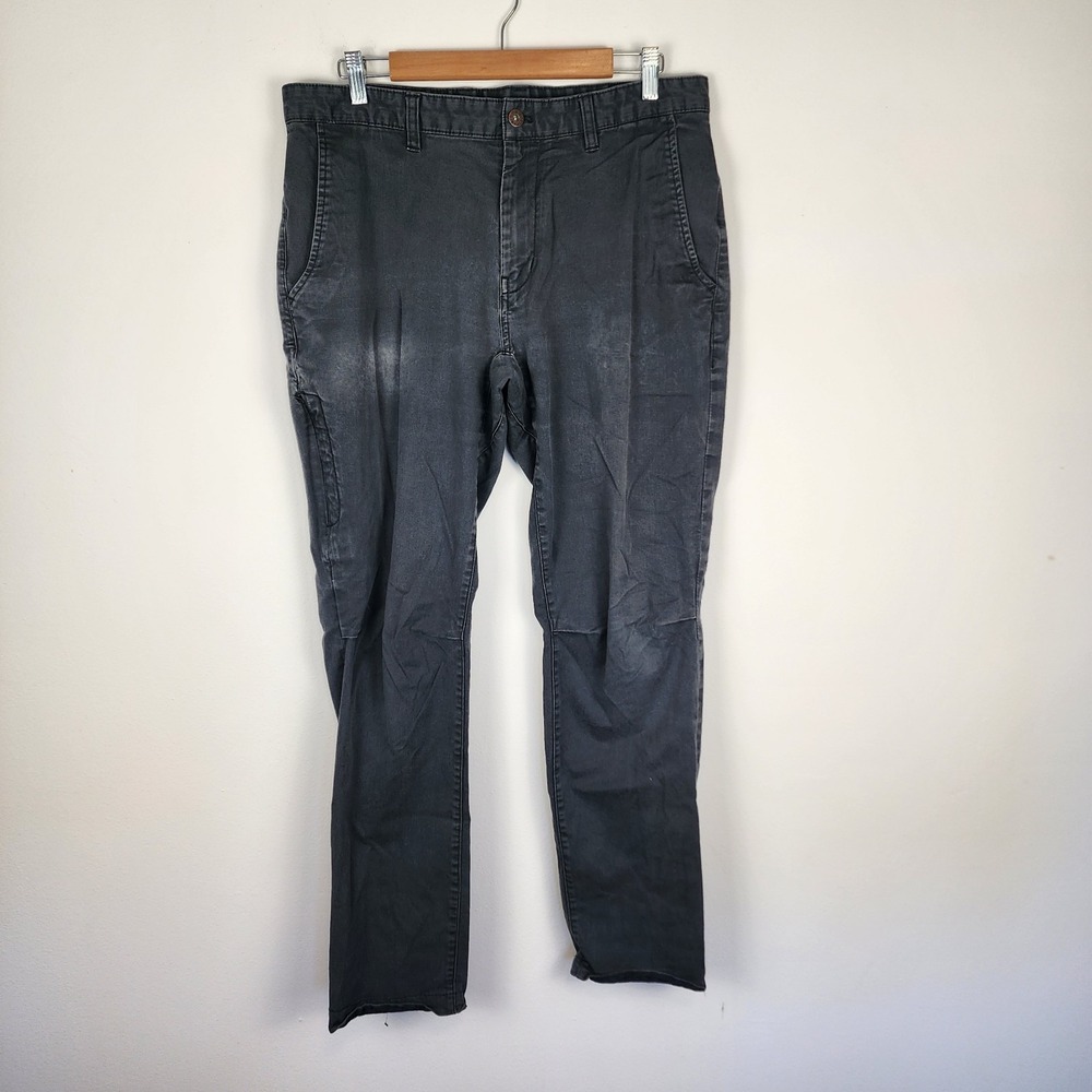 North Face Dark Gray Cargo Straight Leg Pants Men's Size 34